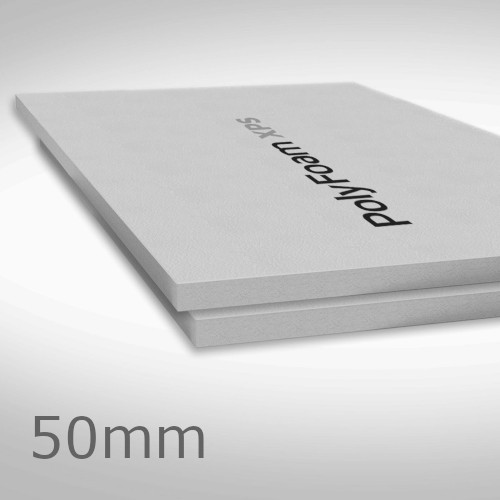 50mm Polyfoam XPS Floorboard - Super grade - Extruded Polystyrene Board (pack of 8) 50mm Polyfoam XPS Floorboard - Super grade - Extruded Polystyrene Board (pack of 8)