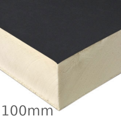 100mm Recticel Powerdeck U PIR Insulation Board for Flat Roof Hot Applied Systems - pack of 5 100mm Recticel Powerdeck U PIR Insulation Board for Flat Roof Hot Applied Systems - pack of 5