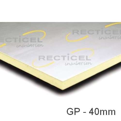 40mm Eurothane GP PIR Insulation Board Recticel 40mm Eurothane GP PIR Insulation Board Recticel