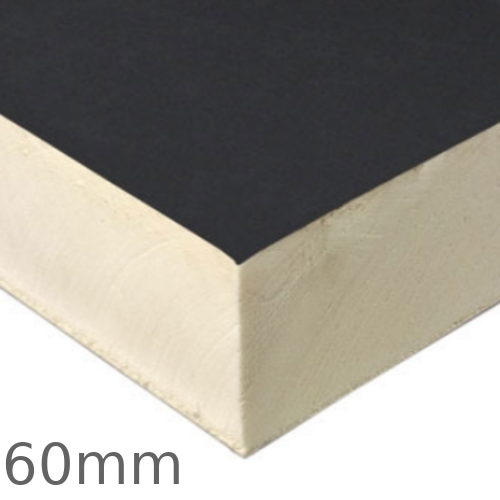 60mm Recticel Powerdeck U PIR Insulation Board for Flat Roof Hot Applied Systems - pack of 8 60mm Recticel Powerdeck U PIR Insulation Board for Flat Roof Hot Applied Systems - pack of 8