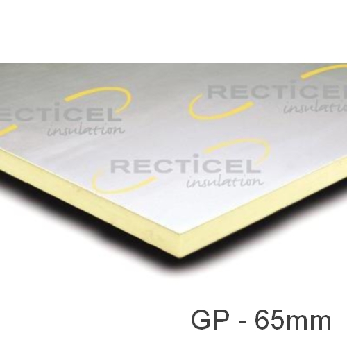 65mm Eurothane GP PIR Insulation Board Recticel 65mm Eurothane GP PIR Insulation Board Recticel