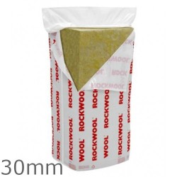 30mm Rockwool RW3 Slab (Prorox SL930) - pack of 15