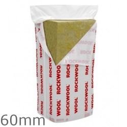 60mm Rockwool RW3 Slab (Prorox SL930) - pack of 6