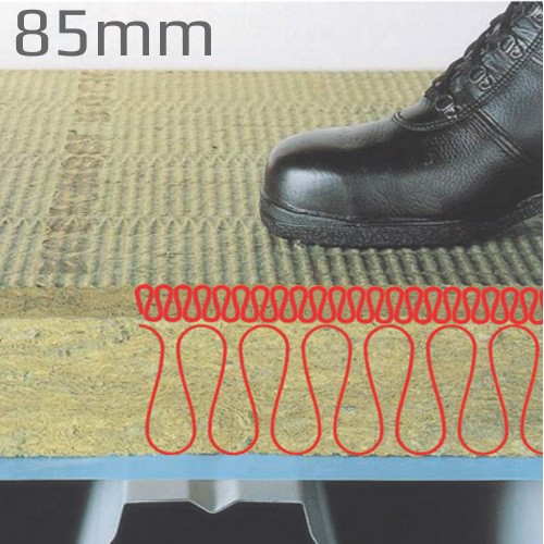 85mm Rockwool Hardrock Multi-Fix (Dual Density ) Fleece Faced Board (pallet of 15) 85mm Rockwool Hardrock Multi-Fix (Dual Density ) Fleece Faced Board (pallet of 15)