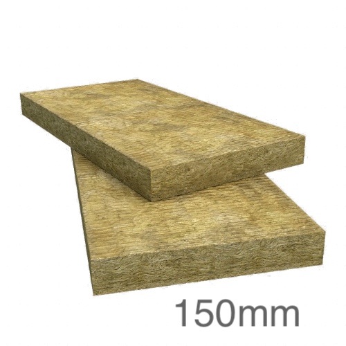 150mm Rockwool NyRock 032 Rainscreen Slab - 1200mm x 600mm - (pack of 2) - pallet of 16 150mm Rockwool NyRock 032 Rainscreen Slab - 1200mm x 600mm - (pack of 2) - pallet of 16