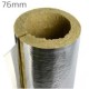 76mm Bore 25mm Thick Rockwool RockLap Pipe Insulation 76mm Bore 25mm Thick Rockwool RockLap Pipe Insulation