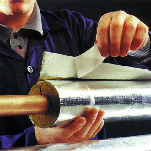17mm Bore 25mm Thick Rockwool RockLap Pipe Insulation 17mm Bore 25mm Thick Rockwool RockLap Pipe Insulation