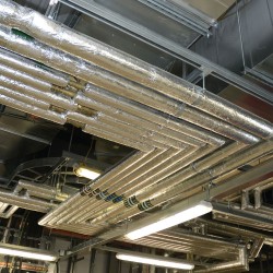 76mm Bore 30mm Thick Rockwool RockLap Pipe Insulation