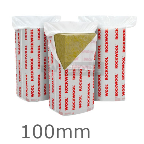 100mm Rockwool Dual Density Slab for Insulated Renders (pack of 2) 100mm Rockwool Dual Density Slab for Insulated Renders (pack of 2)