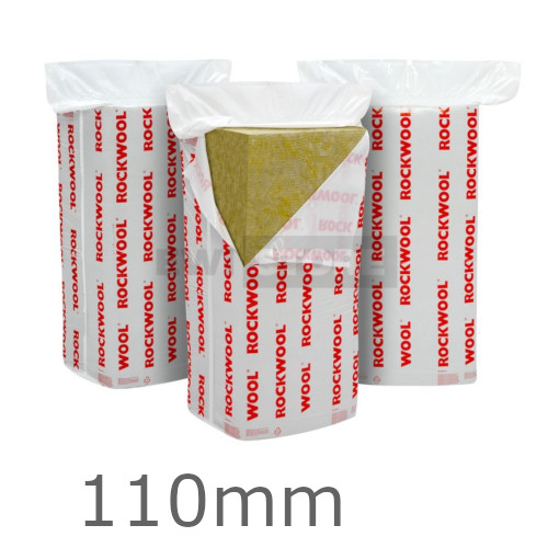 110mm Rockwool Dual Density Slab for Insulated Renders (pack of 2) 110mm Rockwool Dual Density Slab for Insulated Renders (pack of 2)