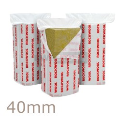 40mm Rockwool Dual Density Slab for Insulated Renders (pack of 4)