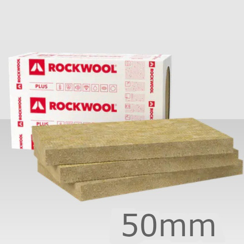 50mm Rockwool Frontrock Plus Dual Density External Wall Insulation Slab 1000mm x 600mm (pack of 6) 50mm Rockwool Frontrock Plus Dual Density External Wall Insulation Slab 1000mm x 600mm (pack of 6)