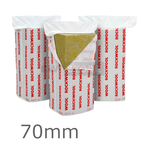 70mm Rockwool Dual Density Slab for Insulated Renders (pack of 2) 70mm Rockwool Dual Density Slab for Insulated Renders (pack of 2)