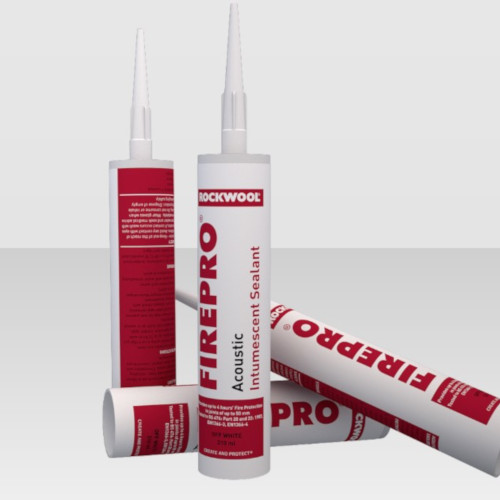 Rockwool Firepro Acoustic and Intumescent Sealant - 310ml Rockwool Firepro Acoustic and Intumescent Sealant - 310ml