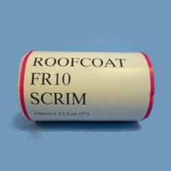 Roofcoat FR10 Scrim (White) - 10m x 12.5cm