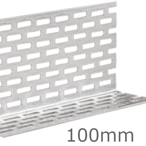 100mm Aluminium Perforated Closure for Cedral - 2.5m length 100mm Aluminium Perforated Closure for Cedral - 2.5m length