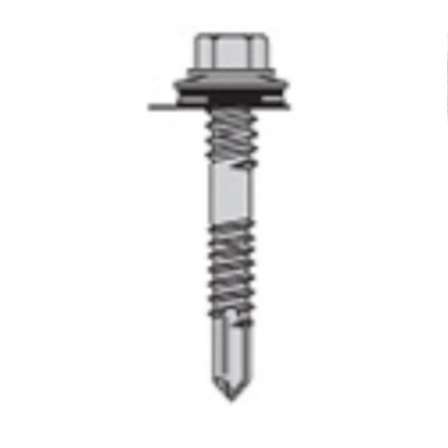 80mm Long Carbon Steel Heavy Duty Hex Head Screws For Fixing Eco Panel To 12.5mm Steel Purlins - pack of 100 80mm Long Carbon Steel Heavy Duty Hex Head Screws For Fixing Eco Panel To 12.5mm Steel Purlins - pack of 100