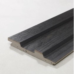 26mm Millboard Envello Board and Batten Cladding Board - Burnt Cedar - 200mm x 3600mm