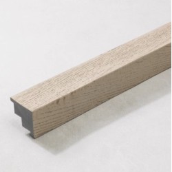 Millboard Envello Shadow Line Plus External Corner Profile - Limed Oak - 50mm x 50mm x 3050mm