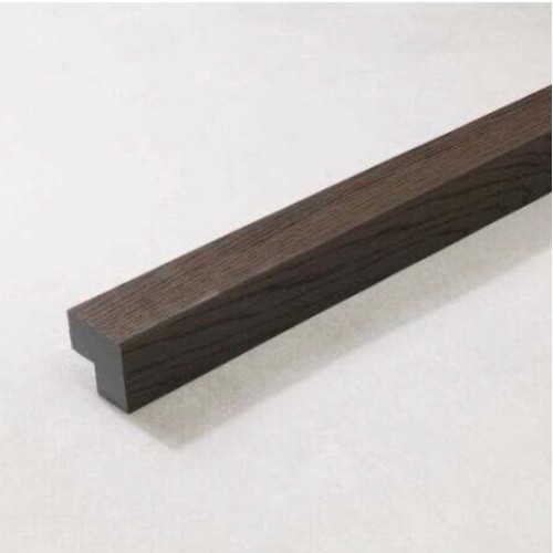 Millboard Envello Board and Batten Square Corner Profile - Antique Oak - 50mm x 50mm x 3050mm Millboard Envello Board and Batten Square Corner Profile - Antique Oak - 50mm x 50mm x 3050mm