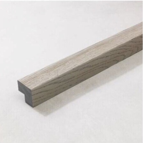 Millboard Envello Board and Batten Square Corner Profile - Smoked Oak - 50mm x 50mm x 3050mm Millboard Envello Board and Batten Square Corner Profile - Smoked Oak - 50mm x 50mm x 3050mm