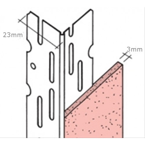 2400mm Speedline Thin Coat Angle Bead (pack of 50). 2400mm Speedline Thin Coat Angle Bead (pack of 50).