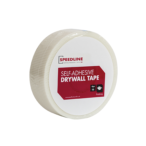 48mm Speedline Drywall Fibreglass Tape - Plasterboard Scrim Tape - 90m roll 48mm Speedline Drywall Fibreglass Tape - Plasterboard Scrim Tape - 90m roll