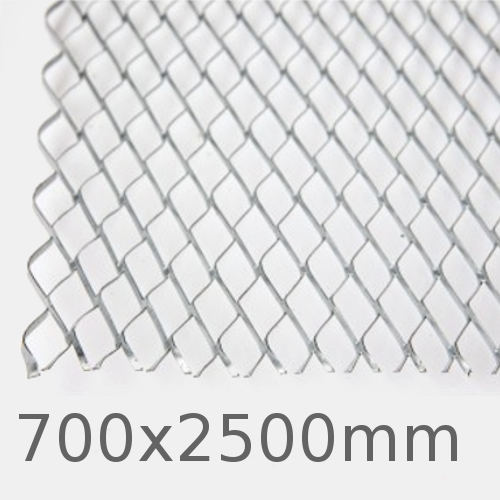 8X2 Stainless Steel Expanded Metal Lath Sheet - 700x2500mm 8X2 Stainless Steel Expanded Metal Lath Sheet - 700x2500mm
