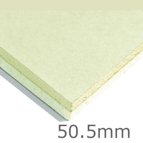 50.5mm Unilin XT/TL Thermal Liner Dot and Dab (38mm PIR Insulation bonded to 12.5mm Plasterboard) 50.5mm Unilin XT/TL Thermal Liner Dot and Dab (38mm PIR Insulation bonded to 12.5mm Plasterboard)