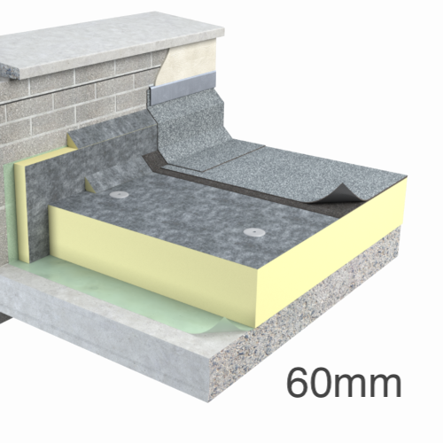 60mm Unilin FR-BGM Flat Roof Insulation Board (pack of 8) 60mm Unilin FR-BGM Flat Roof Insulation Board (pack of 8)