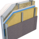 150mm Unilin Stonewool SW/RS Insulation Slab - Ventilated Rainscreen Cladding - 1200mm x 600mm - Pack of 2 150mm Unilin Stonewool SW/RS Insulation Slab - Ventilated Rainscreen Cladding - 1200mm x 600mm - Pack of 2