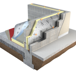 60mm Unilin Thin-R XT/CW Partial Fill Cavity Insulation Board (pack of 7)