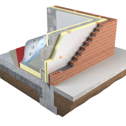 110mm Unilin ECO360/CT CavityTherm Full Fill Cavity Wall PIR Insulation Board - 1200mm x 450mm - Pack of 4