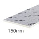 150mm Unilin XT/TF PIR Rigid Insulation Board - Timber Framed Walls - 1200mm x 2400mm 150mm Unilin XT/TF PIR Rigid Insulation Board - Timber Framed Walls - 1200mm x 2400mm