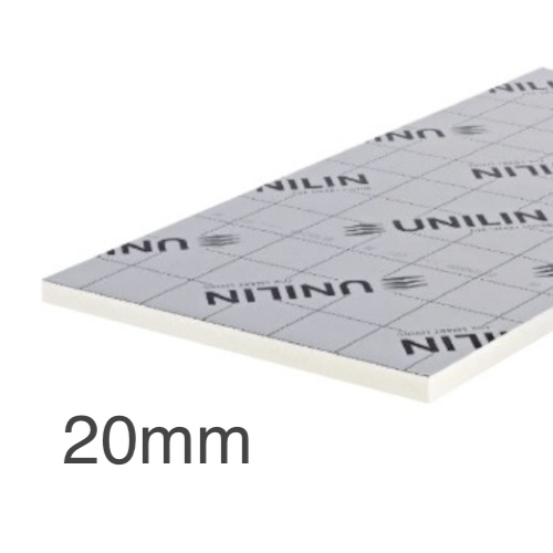 20mm Unilin XT/TF PIR Rigid Insulation Board - Timber Framed Walls - 1200mm x 2400mm 20mm Unilin XT/TF PIR Rigid Insulation Board - Timber Framed Walls - 1200mm x 2400mm