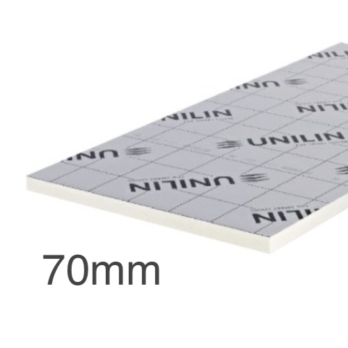70mm Unilin XT/TF PIR Rigid Insulation Board - Timber Framed Walls - 1200mm x 2400mm 70mm Unilin XT/TF PIR Rigid Insulation Board - Timber Framed Walls - 1200mm x 2400mm