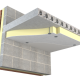 106mm Unilin Xtroliner XO/STP PIR Soffit Plus Board - (100mm PIR Board and 6mm Building Panel) 106mm Unilin Xtroliner XO/STP PIR Soffit Plus Board - (100mm PIR Board and 6mm Building Panel)