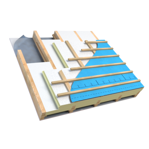 50mm Unilin XtroLiner XO/SK Sarking Warm Roof PIR Insulation Board - 1200mm x 2400mm - Pack of 6 50mm Unilin XtroLiner XO/SK Sarking Warm Roof PIR Insulation Board - 1200mm x 2400mm - Pack of 6