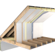 100mm Unilin ECO360 MA Pitched Roof PIR Insulation Board - 1200mm x 2400mm - Pack of 4 100mm Unilin ECO360 MA Pitched Roof PIR Insulation Board - 1200mm x 2400mm - Pack of 4
