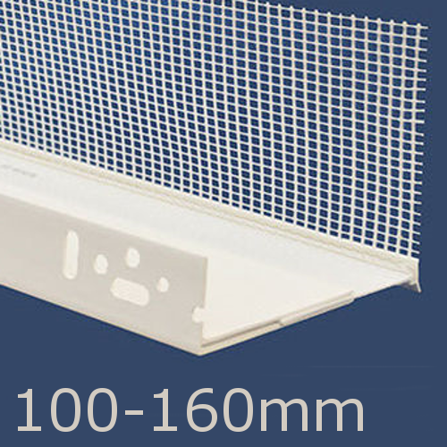 100-160mm Adjustable PVC Base Profile - 2m length (pack of 10) 100-160mm Adjustable PVC Base Profile - 2m length (pack of 10)