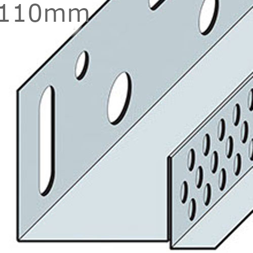 110mm Aluminium Brickslip Base Profile - 2.5m length 110mm Aluminium Brickslip Base Profile - 2.5m length