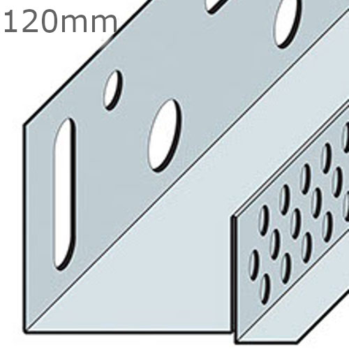 120mm Aluminium Brickslip Base Profile - 2.5m length 120mm Aluminium Brickslip Base Profile - 2.5m length