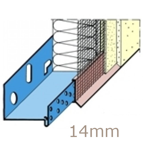 14mm PVC System Base Track Clip/Drip with Mesh (pack of 15) 14mm PVC System Base Track Clip/Drip with Mesh (pack of 15)