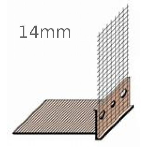 14mm PVC Base Profile - length 2m (pack of 15) 14mm PVC Base Profile - length 2m (pack of 15)