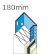 180mm Aluminium Stop Track (pack of 10) 180mm Aluminium Stop Track (pack of 10)