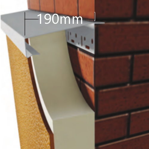 190mm WEC 781 Grind in Verge Trim Profile - 2.5m length 190mm WEC 781 Grind in Verge Trim Profile - 2.5m length