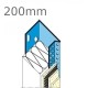 200mm Aluminium Stop Track (pack of 10) 200mm Aluminium Stop Track (pack of 10)