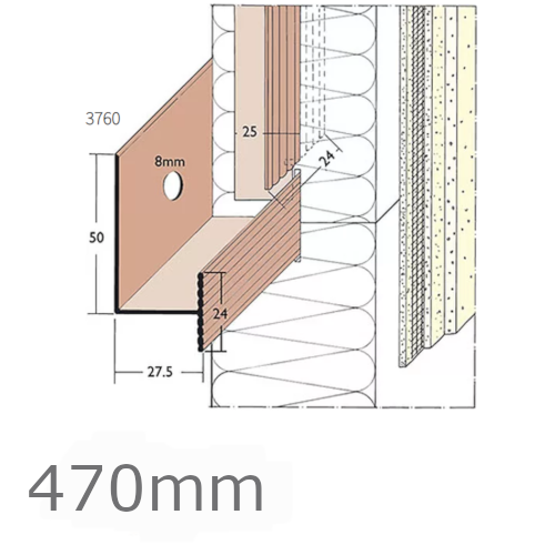 470mm Aluminium Rail System Connector (pack of 100). 470mm Aluminium Rail System Connector (pack of 100).