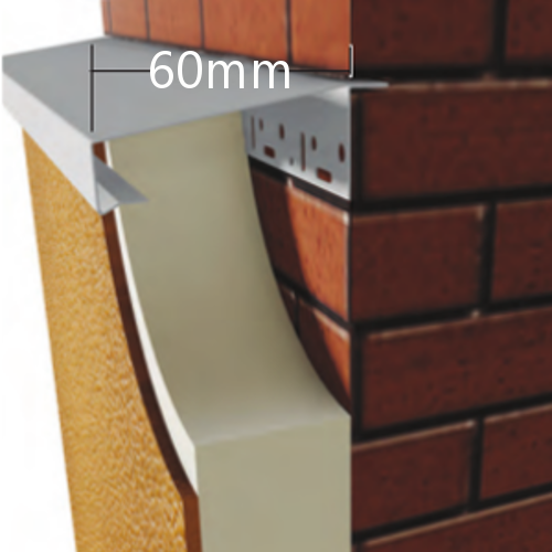 60mm WEC 781 Grind in Verge Trim Profile - 2.5m length 60mm WEC 781 Grind in Verge Trim Profile - 2.5m length