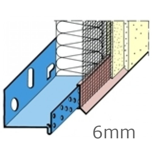 6mm PVC System Base Track Clip / Drip with Mesh 6mm PVC System Base Track Clip / Drip with Mesh